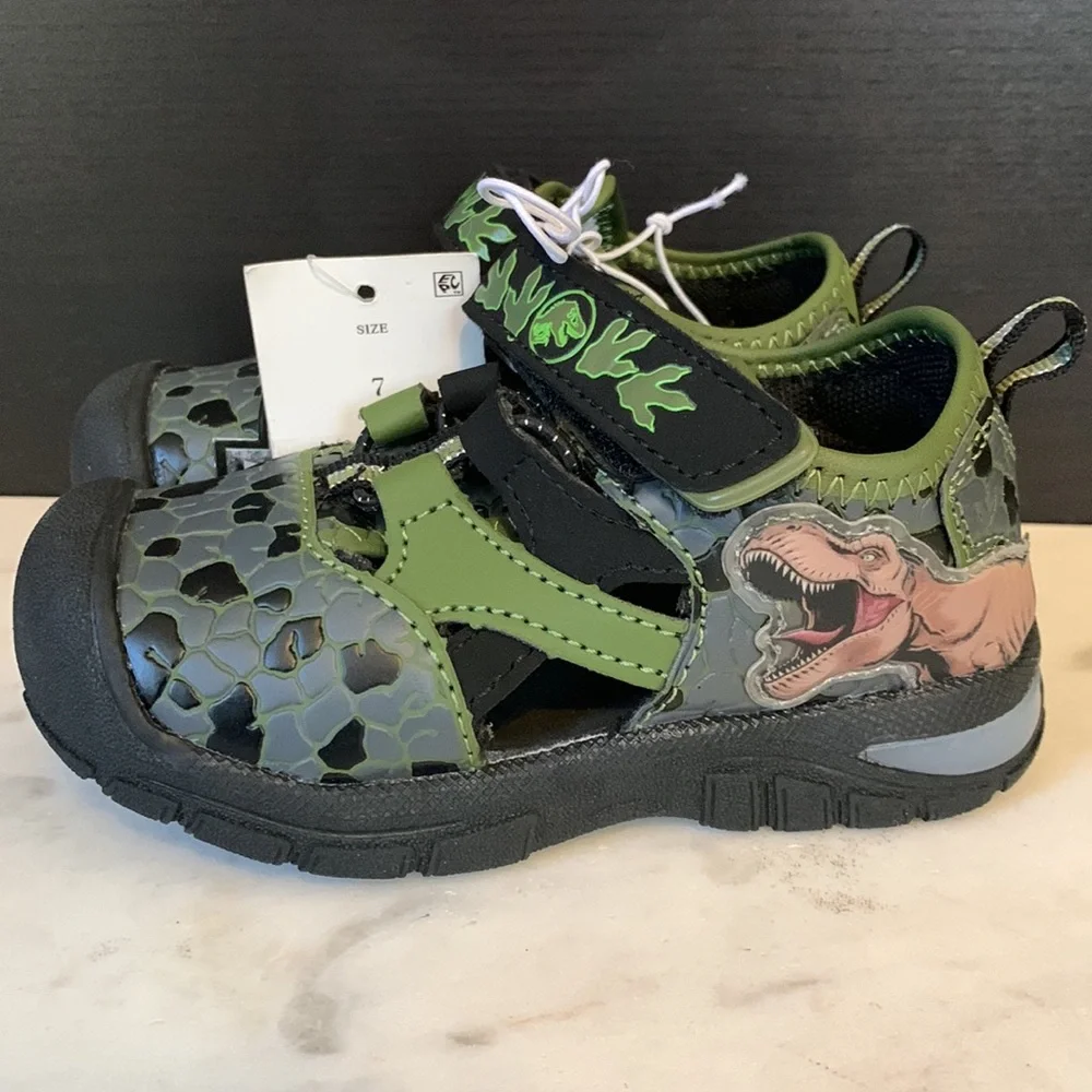 Jurassic World T Rex Light Up Sandals